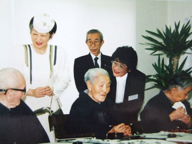 天皇皇后両陛下行幸啓 書道教室 天皇皇后両陛下行幸啓 書道教室